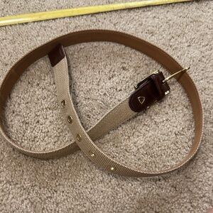 Liz Claiborne Tan and Brown Belt